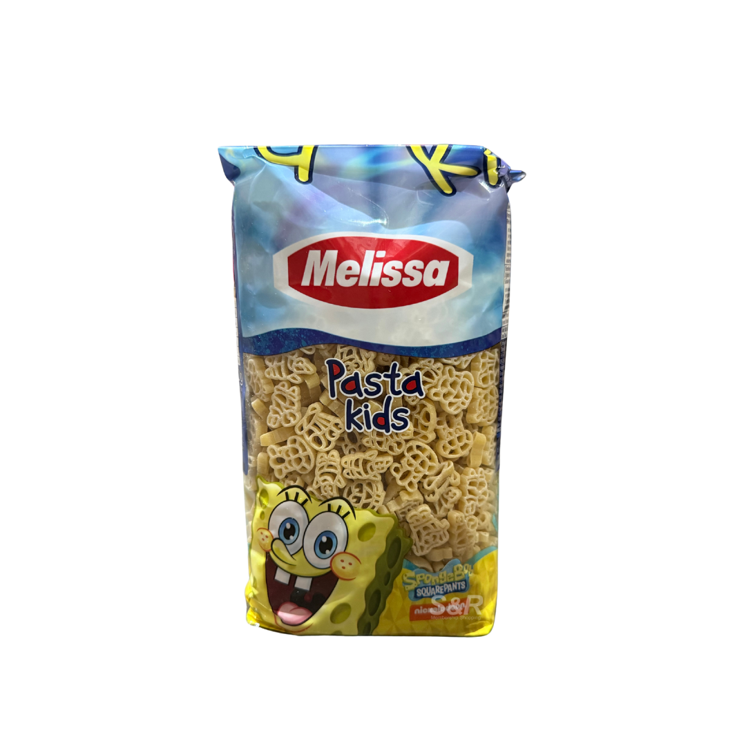 Melissa Spongebob Squarepants Kids Pasta 500g Melissa Spongebob Squarepants Kids Pasta 500g